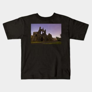 Kirkstall Abbey Cistercian monastery Leeds West Yorkshire Kids T-Shirt